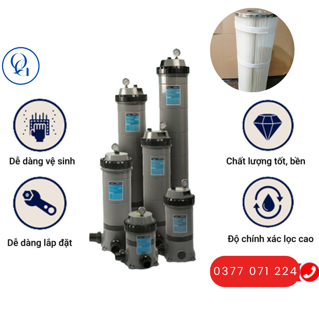 Cột lọc hồ bơi