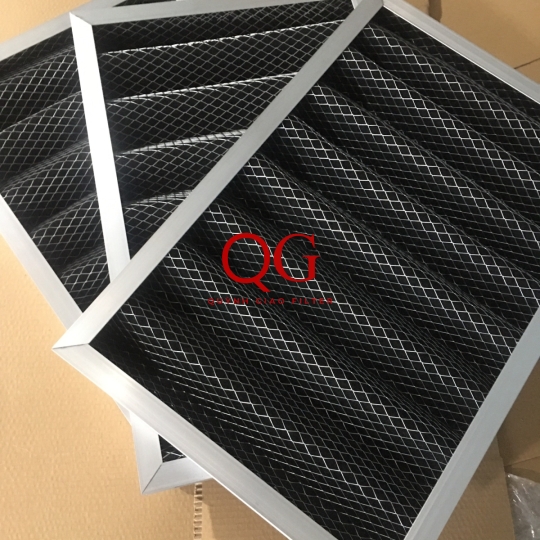 Khung lọc carbon dạng sóng 592x287x46mm