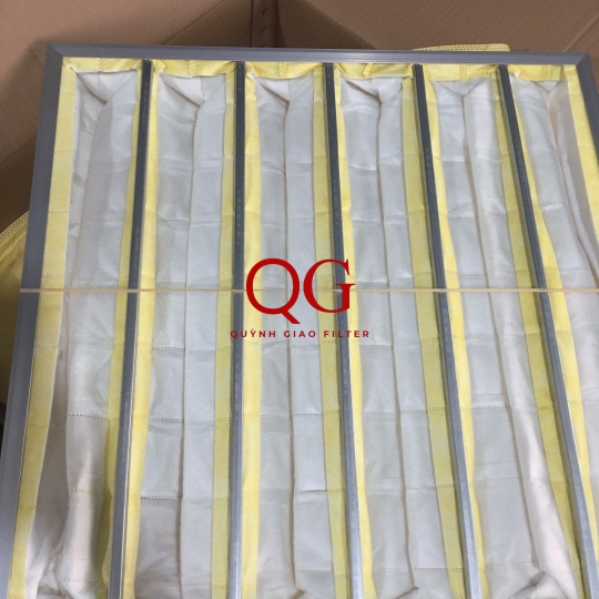 Khung lọc F8 6 túi màu vàng