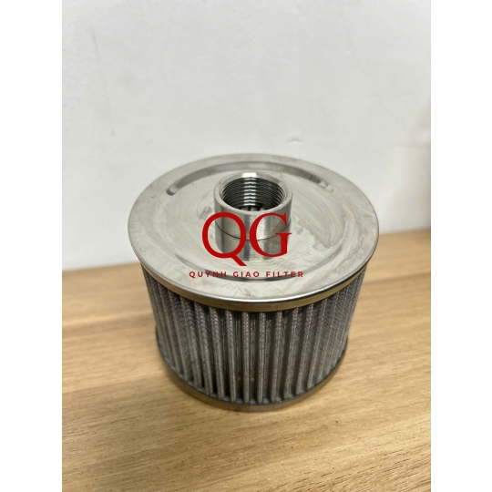 Lõi lọc dầu có ren full inox