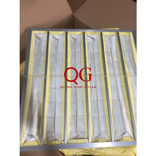 Khung lọc F8 6 túi màu vàng